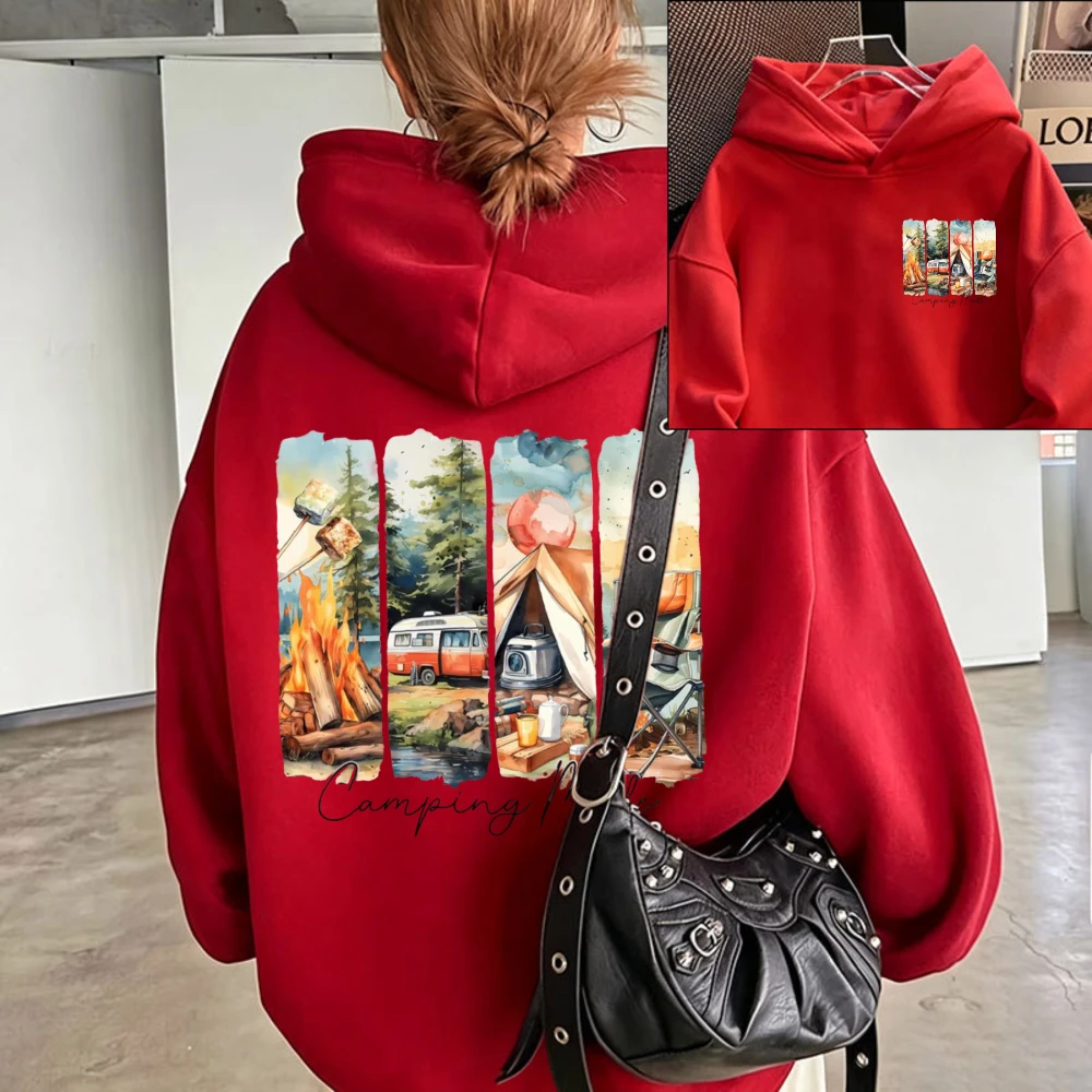 Sudadera con capucha para muje - Outdoor Adventure Rv reseña y precio