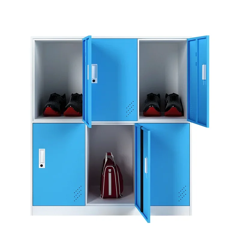 School Storage Cabinet, Colorful Steel Schoolbag Cabinet, Student Changing Classroom Locker Combination