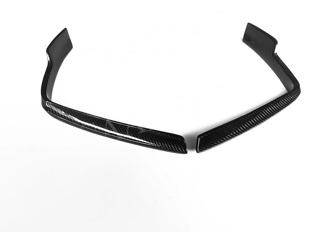 Carbon Fiber Car Front Bumper Air Vent Canards Spoiler Splitter Winglet for Toyota SUPRA A90 A91 MK5 J29 2020-2025 FRP - view 4