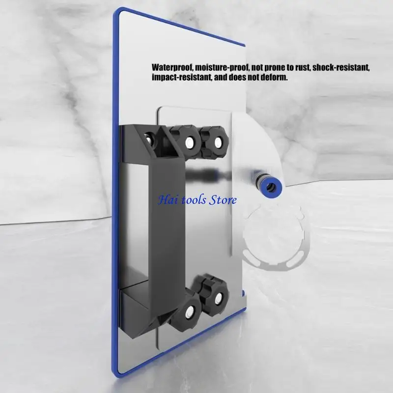 

X37E Grinder Attachments 45 Degree Tile Chamfering Tool With Adjustable Rails For Tile And Woodworking