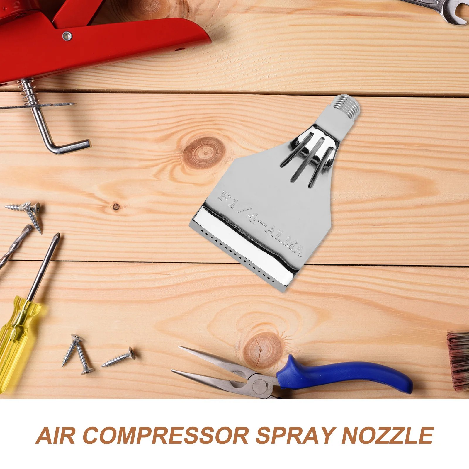 

Aluminum Alloy Blow Nozzle Precision Flat For Compressed Air Machine Drying Equipment Blower Accessory