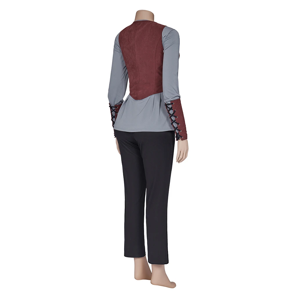 Телевизионный сериал Season3 Princess Ciri, костюм Цирила для косплея, жилет, топ, брюки, костюм с аксессуарами, женский боевой наряд на Хэллоуин