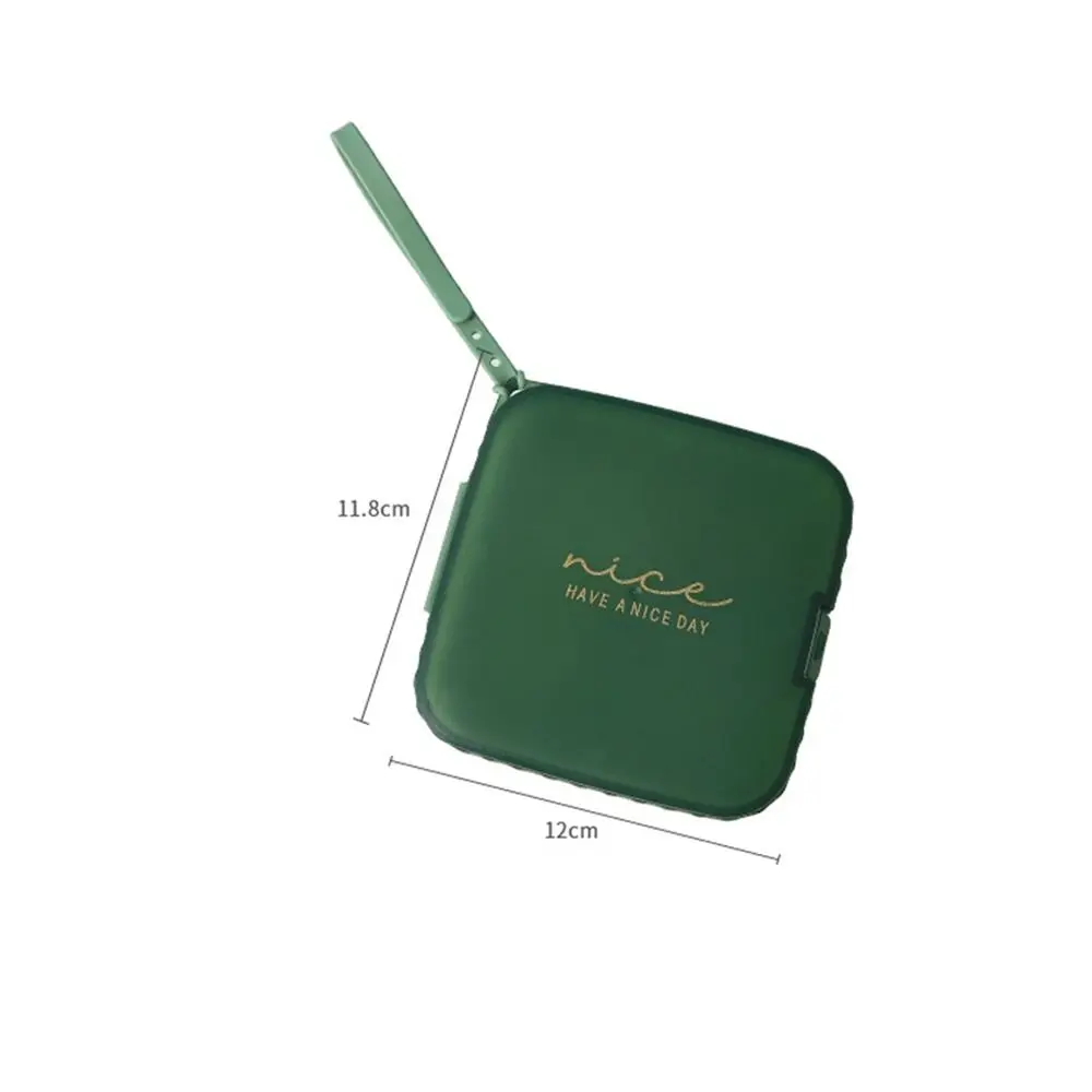 صندوق تخزين قناع شفاف ، حاويات السفر ، حافظة مقاومة للأتربة ، مشبك تنفس ، منظم منزلي #6