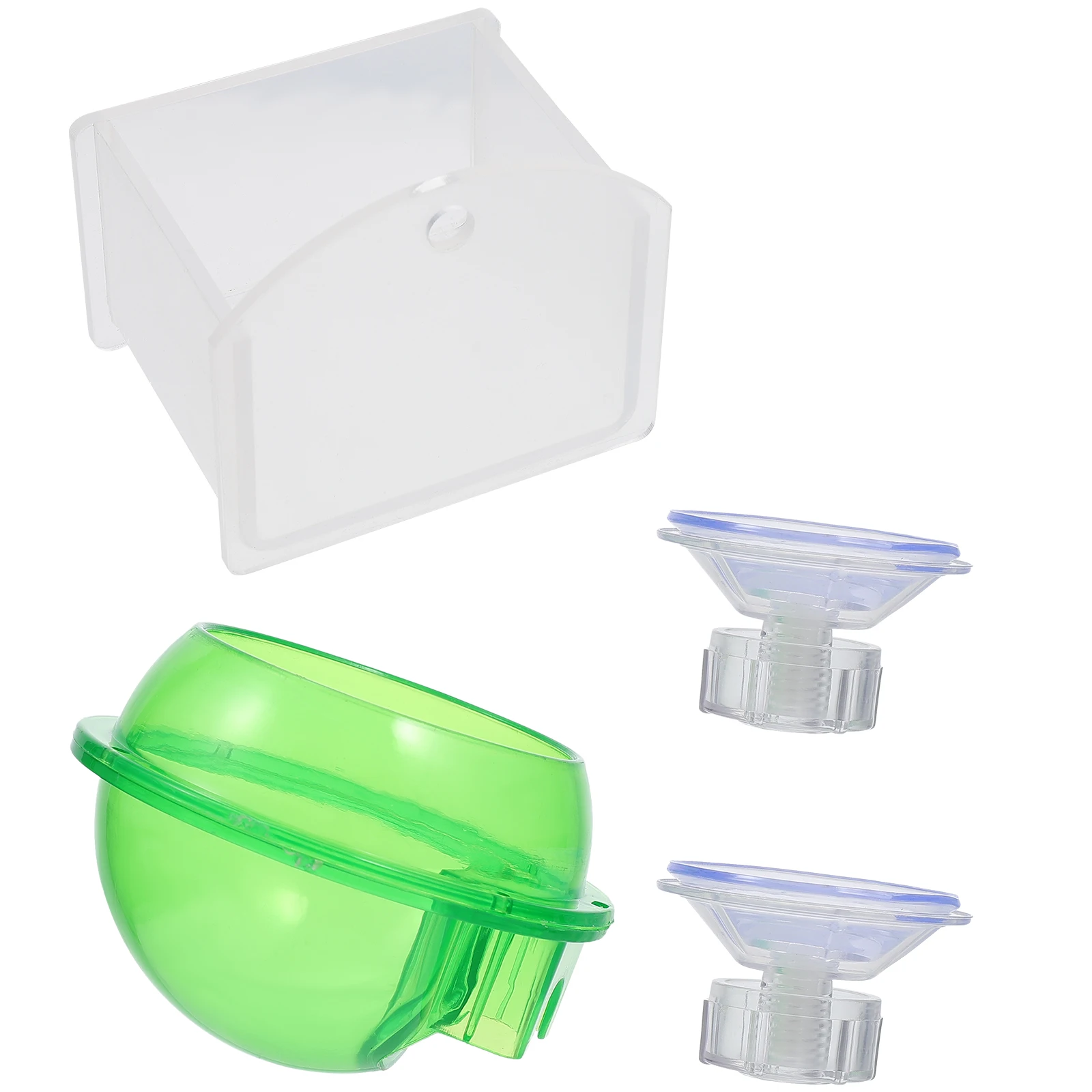 

2pcs Feeders Crawling Pet Drinking Basin Lizard Gecko Water Bowl Suction Cup Pet Supply Reptile Feeding Tool Reptile Accessories