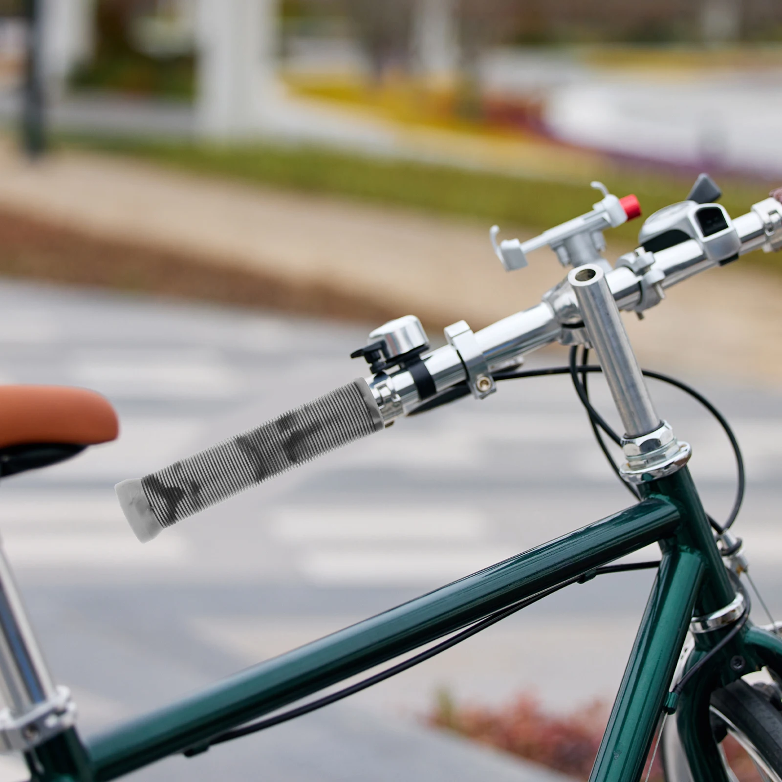 

Bicycle Grip Bike Accessories Handlebar Pad Tricycle Cycling Grips Rubber Child Ergonomic Balance Antislip Bikes Handlebars