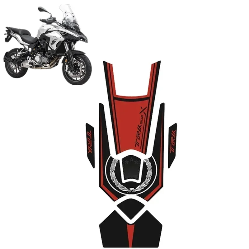 For Benelli TRK502 TRK 502 Motorcycle Tank Pad Protector 3D Gel Sticker Decal – 1 Moto