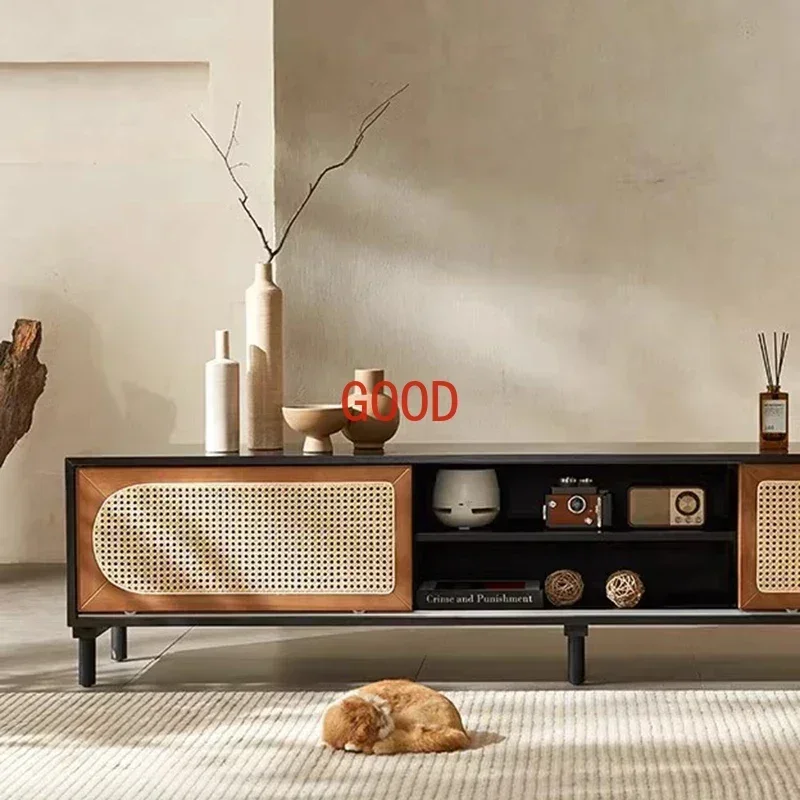 TV-Einheit, Schrank, Konsolenmöbel, moderner Salon, voller Esstisch, Design-Ständer, Wohnzimmer, Meuble, TV-Salon, ästhetische Aufbewahrung