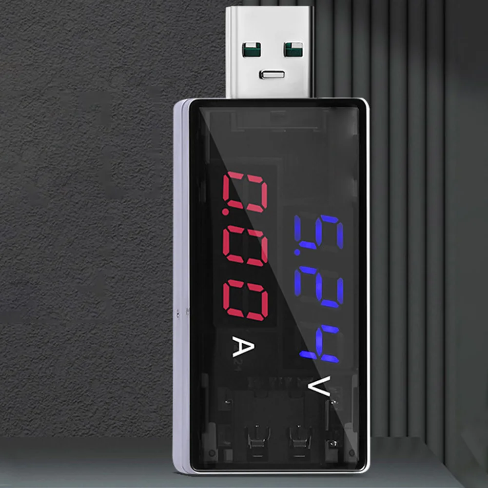 for charger Tester USB Current Tester Home Charging Portable Tester Real-time Monitoring For USB Charging 65*25*15mm