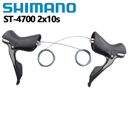 Shimano TIAGRA – levier de commande double noir ST 4700 4703, 2x10 vitesses, 3x10 vitesses, dérailleur de vélo de route, 20s 30s