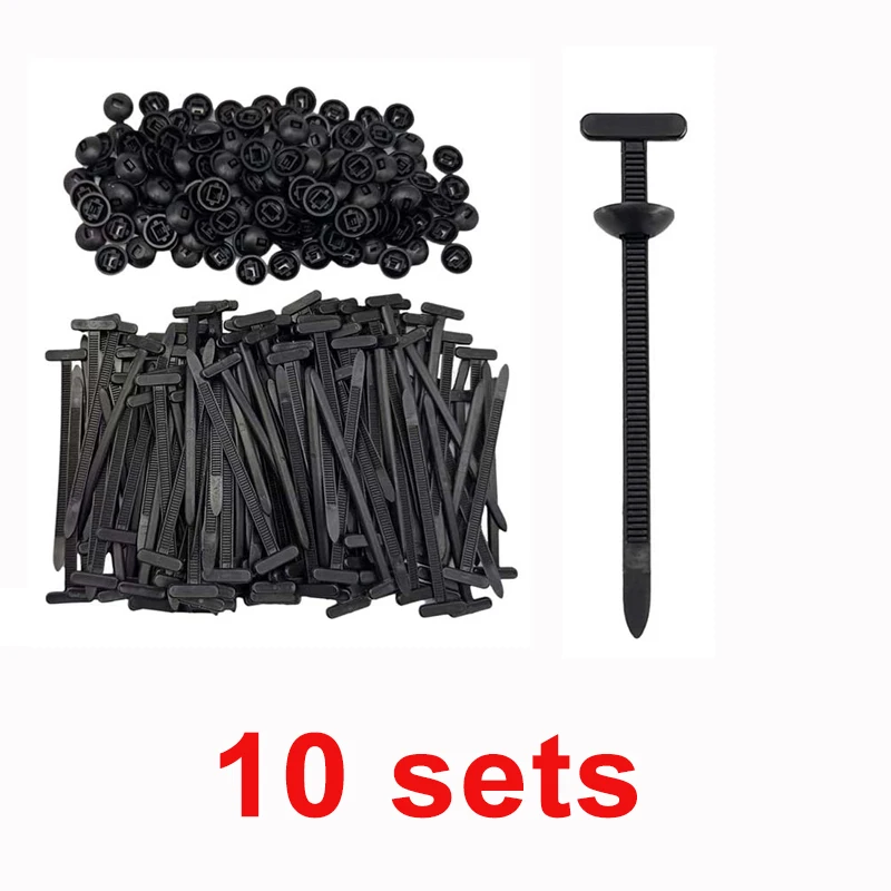 Nylon Universal Kabelbinder Schnalle Selbstsichernde Nylon Kabelbinder Halter Mehrzweck Befestigung Feste Kabelbinder Werkzeug Ersetzt Schrauben