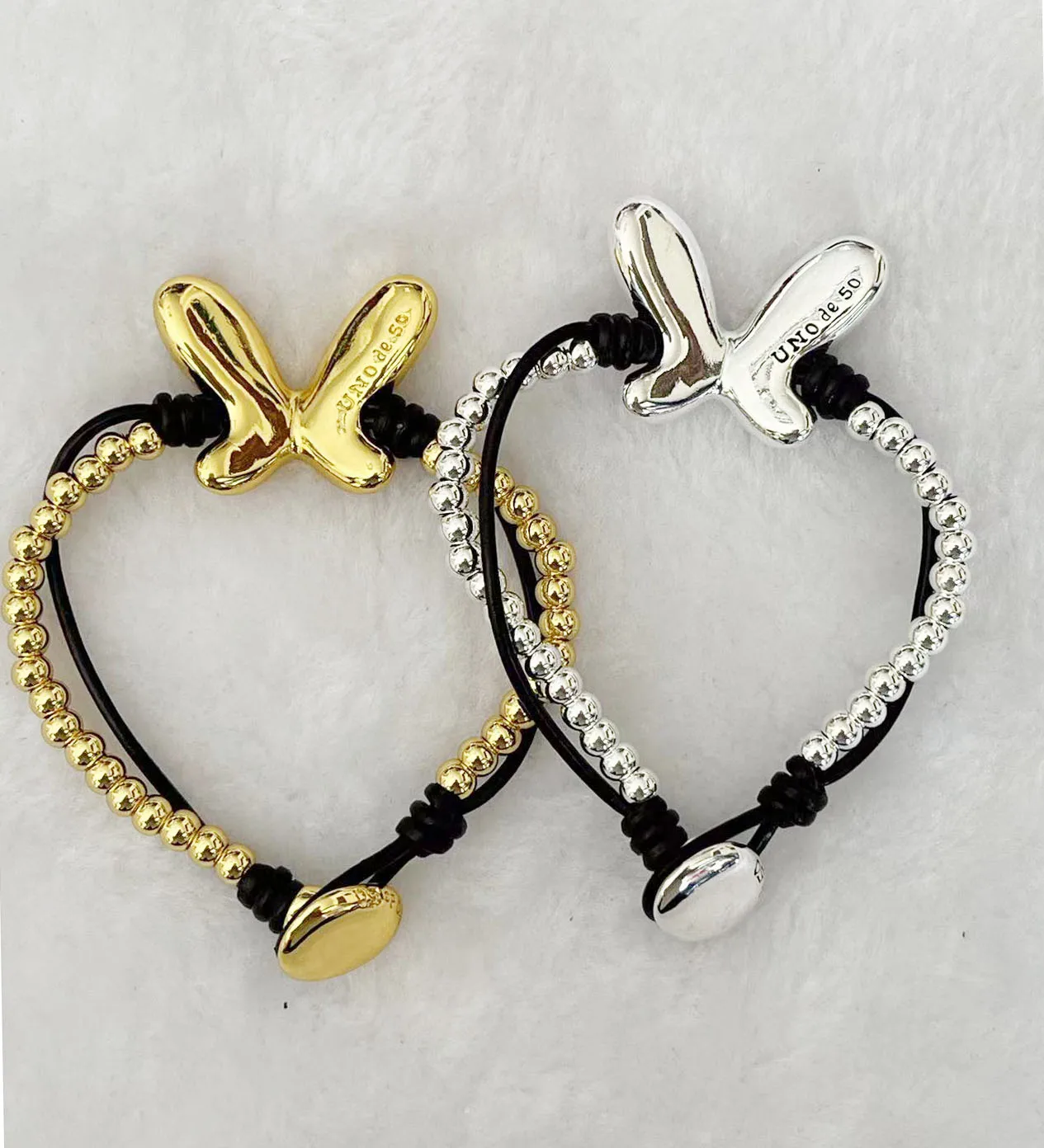 

YS New best-selling fashionable geometric bracelet with interlocking rings, ladies' commemorative day gift bag