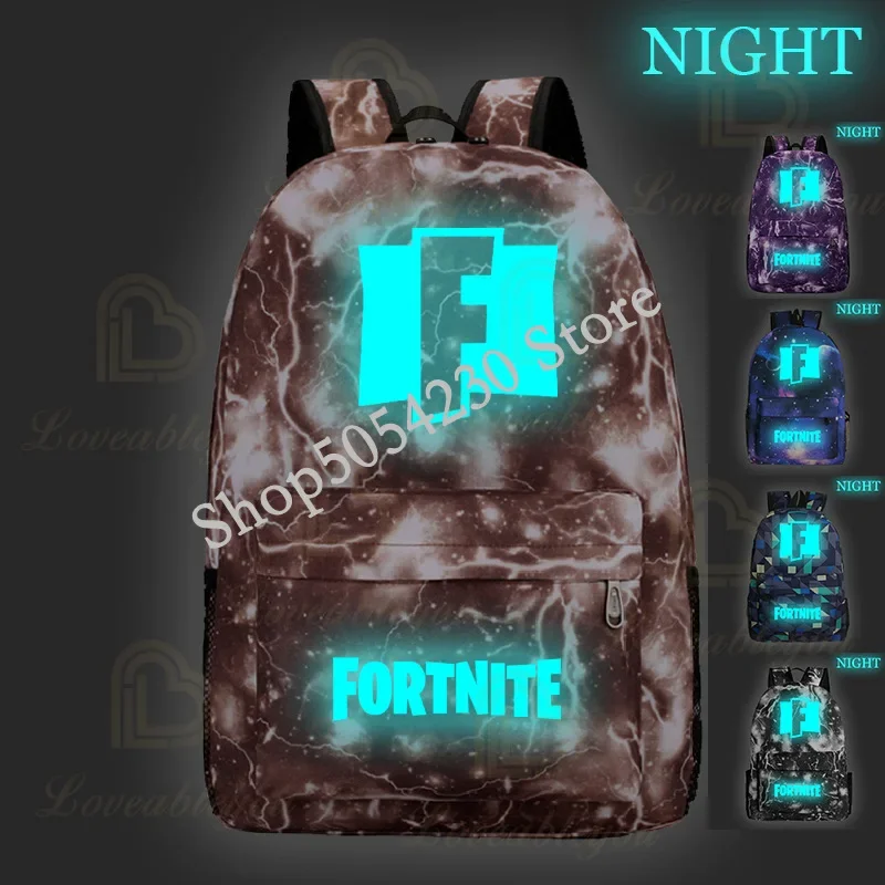 Mochila de regreso a la escuela Juego Fortnite Mochilas   Mochila de viaje para niños, Mochila de alta calidad, Bolsa Escolar