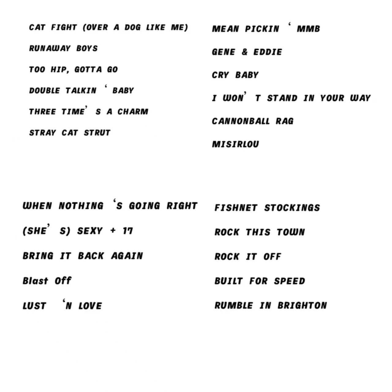 Stray Cats – Rocked This Town: Od Los Angeles do Londynu (2020) | Rockabilly/Rock Live Album Car Soundtracks Box 23-Track Collection