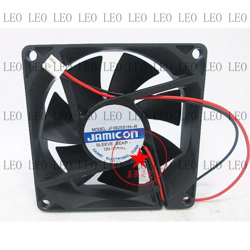MY For JAMICON inverter cooling fan JF0825S1H-R 12V 0.19A 8025 8CM 2-wire