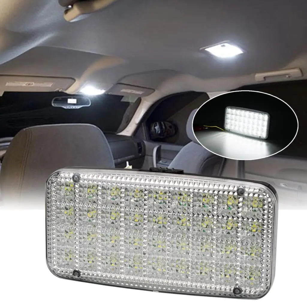 Rectangular 36 SMD Car Dome Roof Light Interior Reading Lamp Cabin Cargo LED Blinker Auto