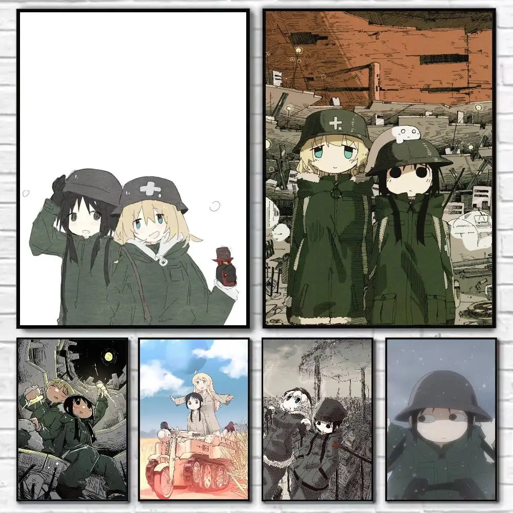 

Girls Last Tour Poster Self-adhesive Art Waterproof Paper Sticker Coffee House Bar Room Wall Decor
