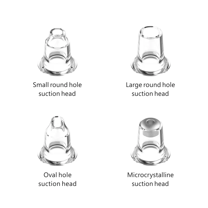 Thuisgebruik Heet Kompres Mee-Eter Verwijderaar Gezichtsverwijdering Acne Porie Reiniger Vacuüm Zuig Mee-Eter Verwijderaar Vacuüm