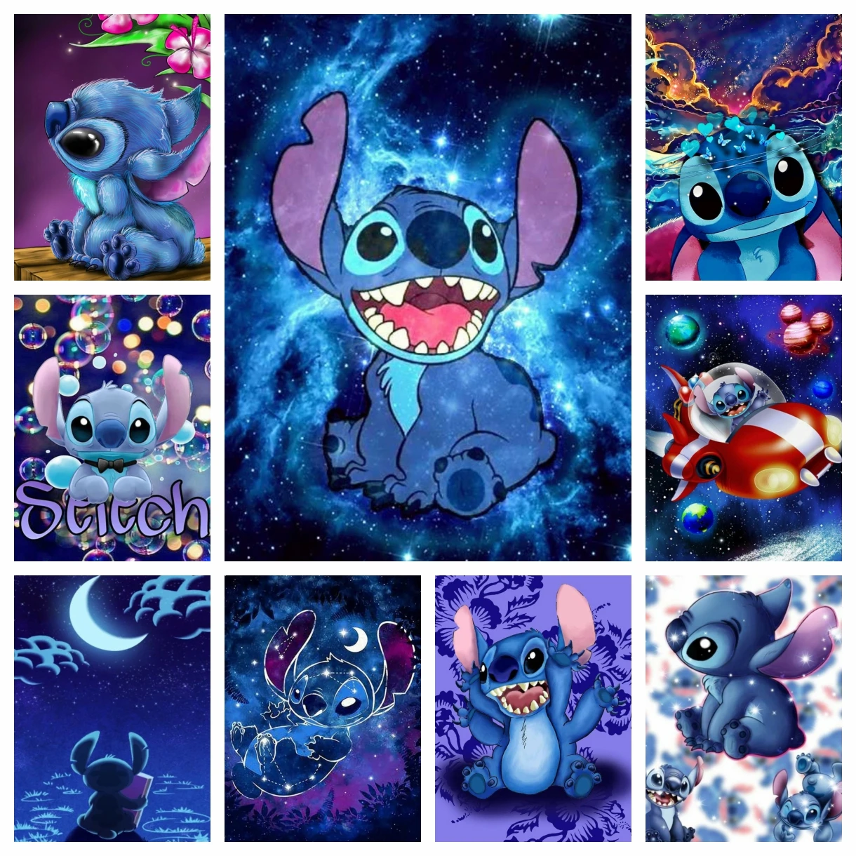 

Наборы алмазной живописи с мультяшной вышивкой, фото-арт, 5D DIY, полные дрели, мозаика, вышивка крестиком, домашний декор, подарок