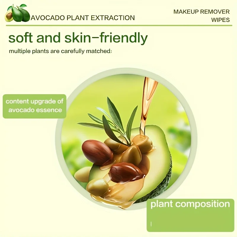 メイク落とし ディープクレンジング ウェットティッシュ 全肌質対応 旅行に最適 使い捨て 肌に優しい