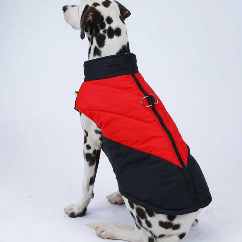 Dog Waterproof Jacket Pet Vest Dog Clothes for Large Dogs Winter Dog Warm Coat Puppy Sweatshirt Chihuahua French Bulldog Costume