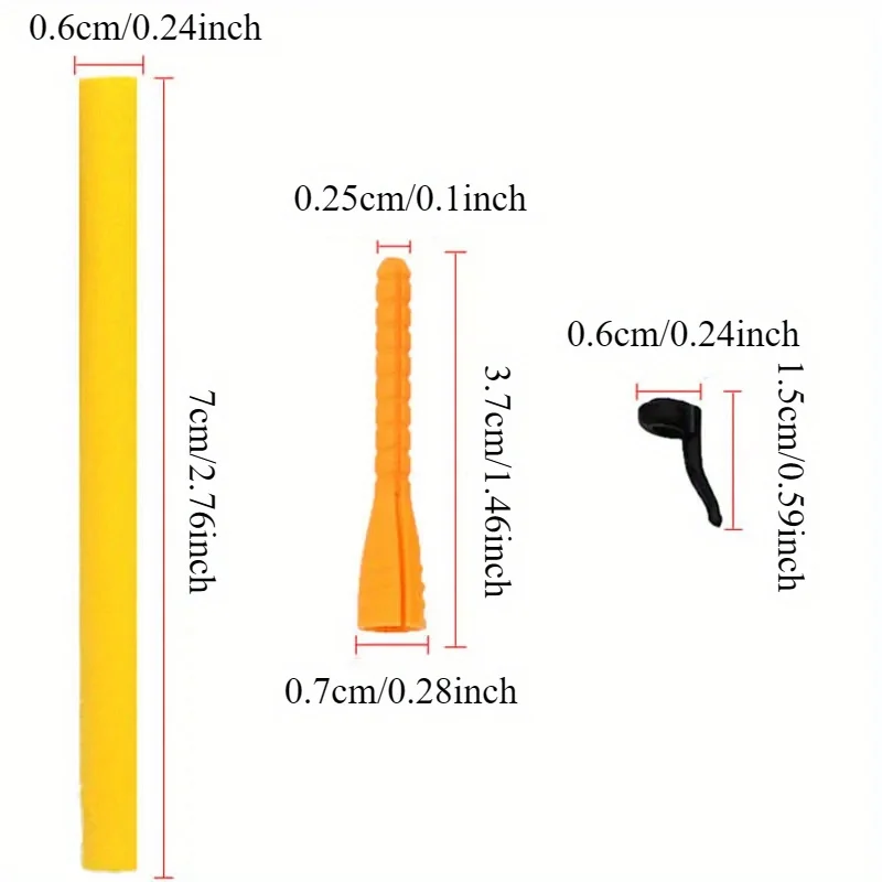 18pcs/box Carp Fishing Accessories Carp Fishing Bait Kit Pop Up Zig Rig Foam for Carp Hair Rig Carp Feeder Carp Fishing Tackle