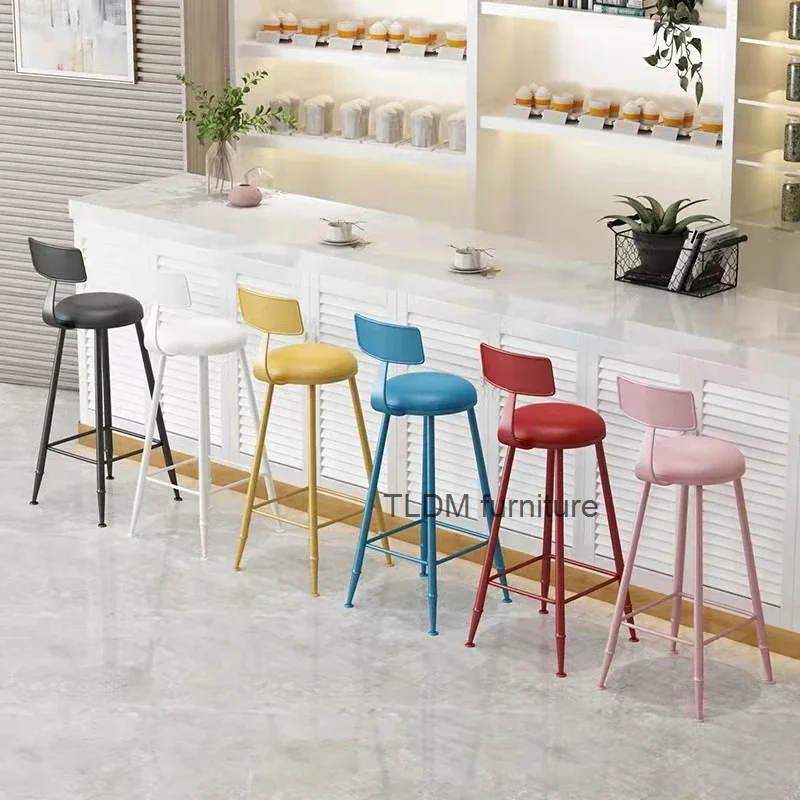 Room Bar Chair Retro Natural Nordic Modern Minimalistic Home Barber Kid Party Recliner Chair Dinning Cadeiras Simple Furniture