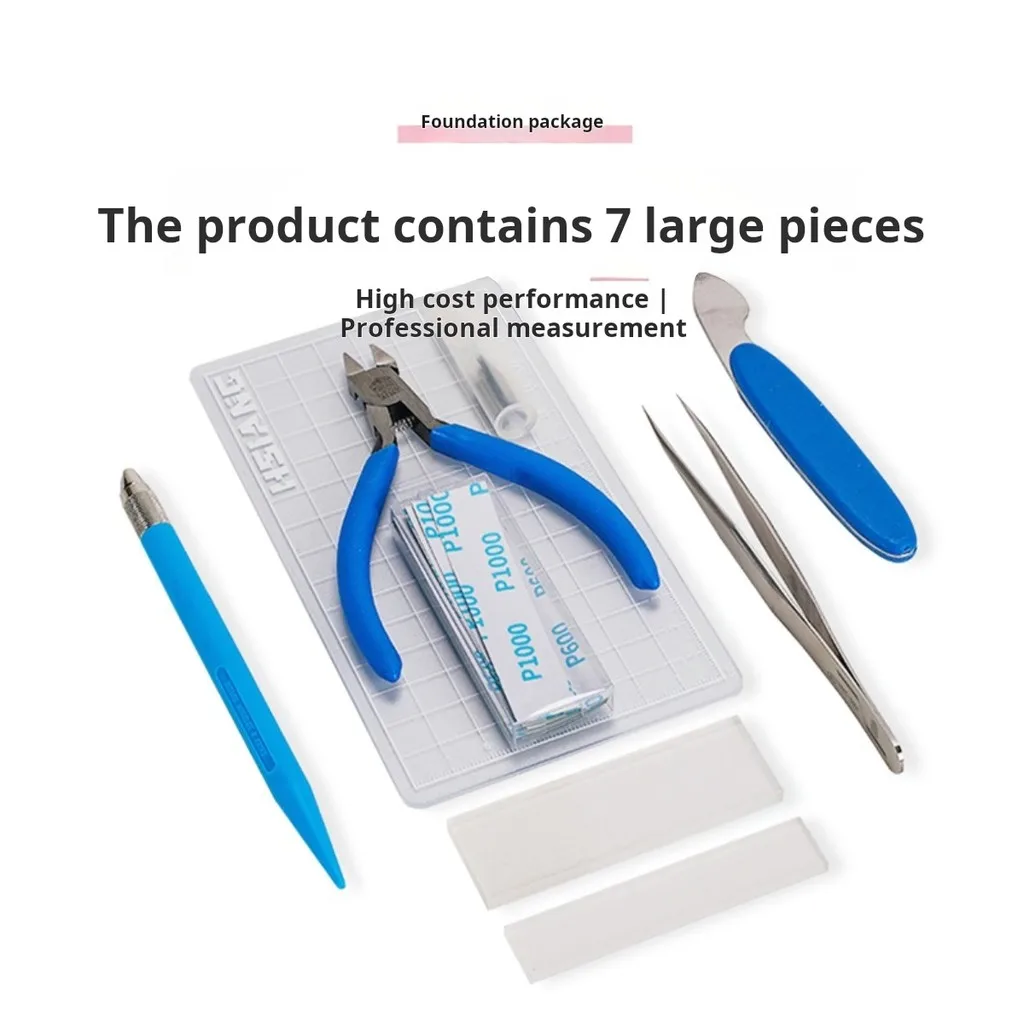 مجموعة أدوات بناء نموذج احترافي مكونة من 7 قطع لـ Gundam Gunpla العسكرية لتقوم بها بنفسك تجميع هواية الحرفية مقياس نموذج صنع أدوات هواية