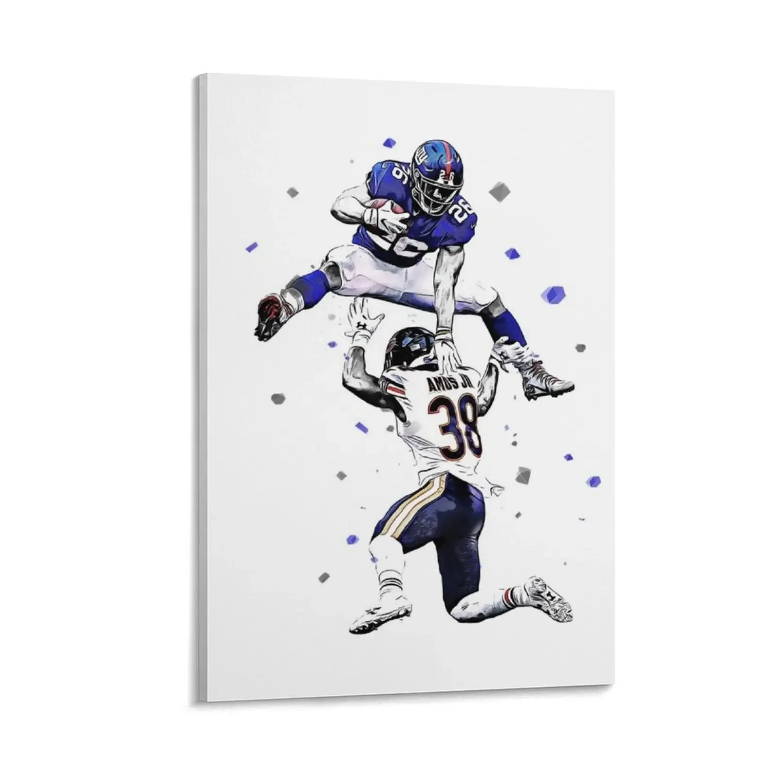 

Saquon Barkley Canvas Painting room decor Decoration pictures room wall stickers & posters