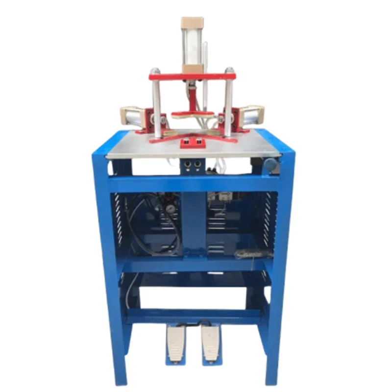 Cross-stitch Mounting Machine Enlarged Four-cylinder Angle Nailing  Photo Frame Corner Stitching Tool