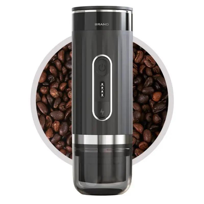 

Wireless portable Italian coffee machine with 3-in-1 7500mah 20 bar, car outdoor travel coffee cup