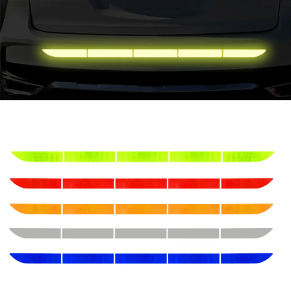 

Car trunk reflective trim Sticker for Volkswagen Touareg Phaeton Bora Lavida Lamando Touran Beetle Magotan