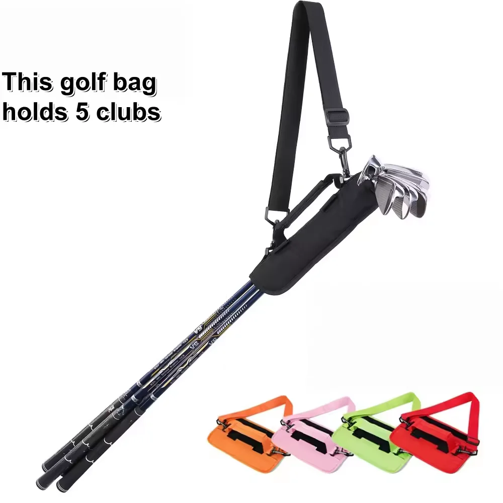FzcSpeed Mini-Golftasche Leichte Golf-Sonntags-Tasche für Driving Range-Übungen mit Verstellbaren Schultergurten Einfach zu Tragen – Detail 1