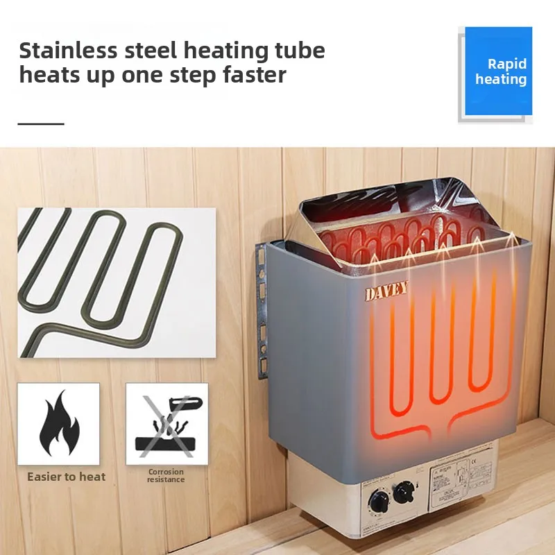YJQ sauna dry steamer household internal control furnace external control sauna furnace equipment commercial