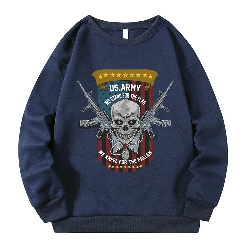 150kg Street Style Plus Size Frauen neue Sweatshirts American Skull Damen Sweatshirt Herbst Frühling Frau Kleidung