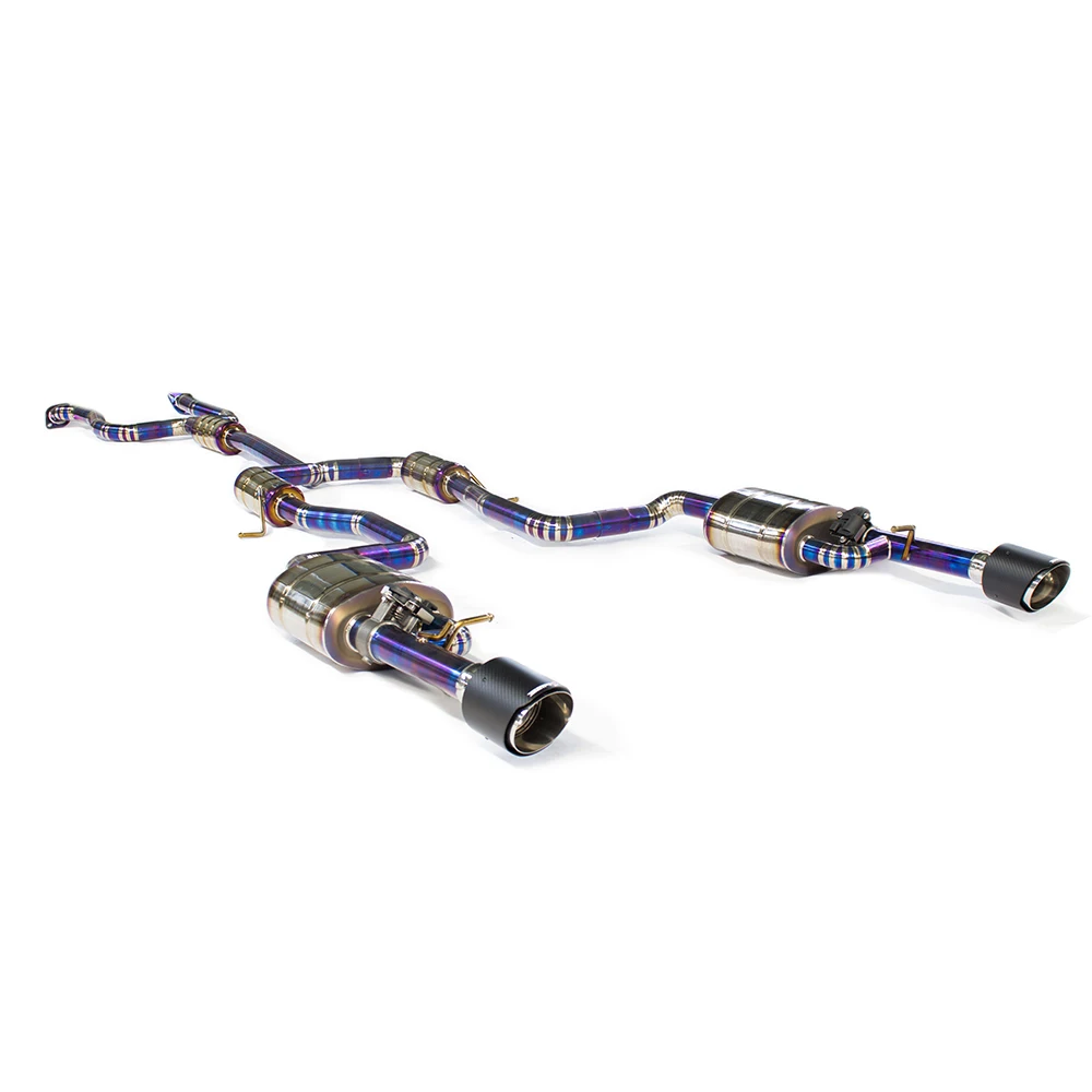 

Cc CarLS 400 Custom Titanium Alloy Exhaust Catback Stainless Steel Pipe for Lexus Car Model LS400