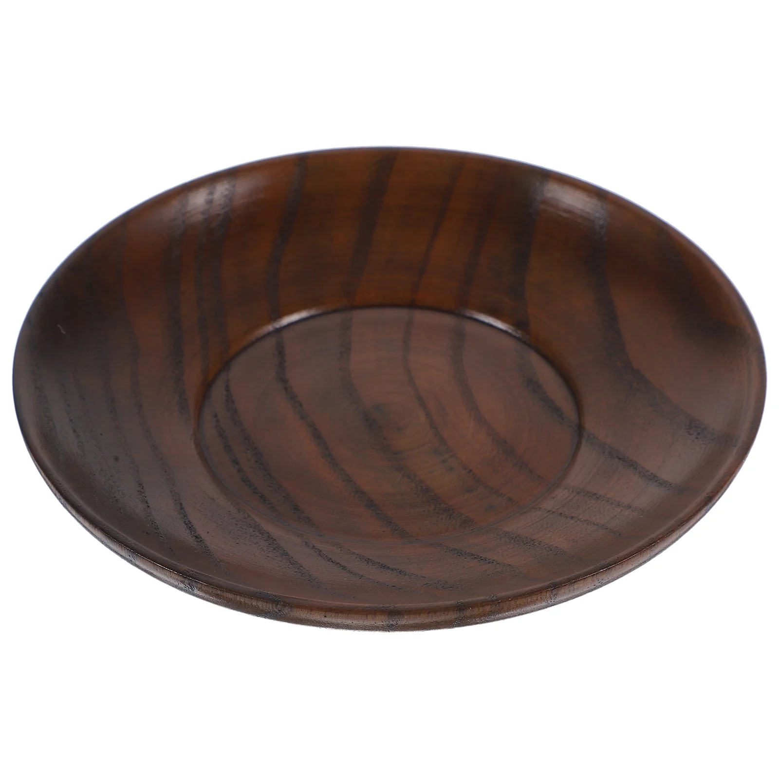 

1pc Small Wood Dipping Plate Soy Sauce Dish For Home Restaurant Hotel Use Condiment Container Snack Serving Bowl Wooden Salad