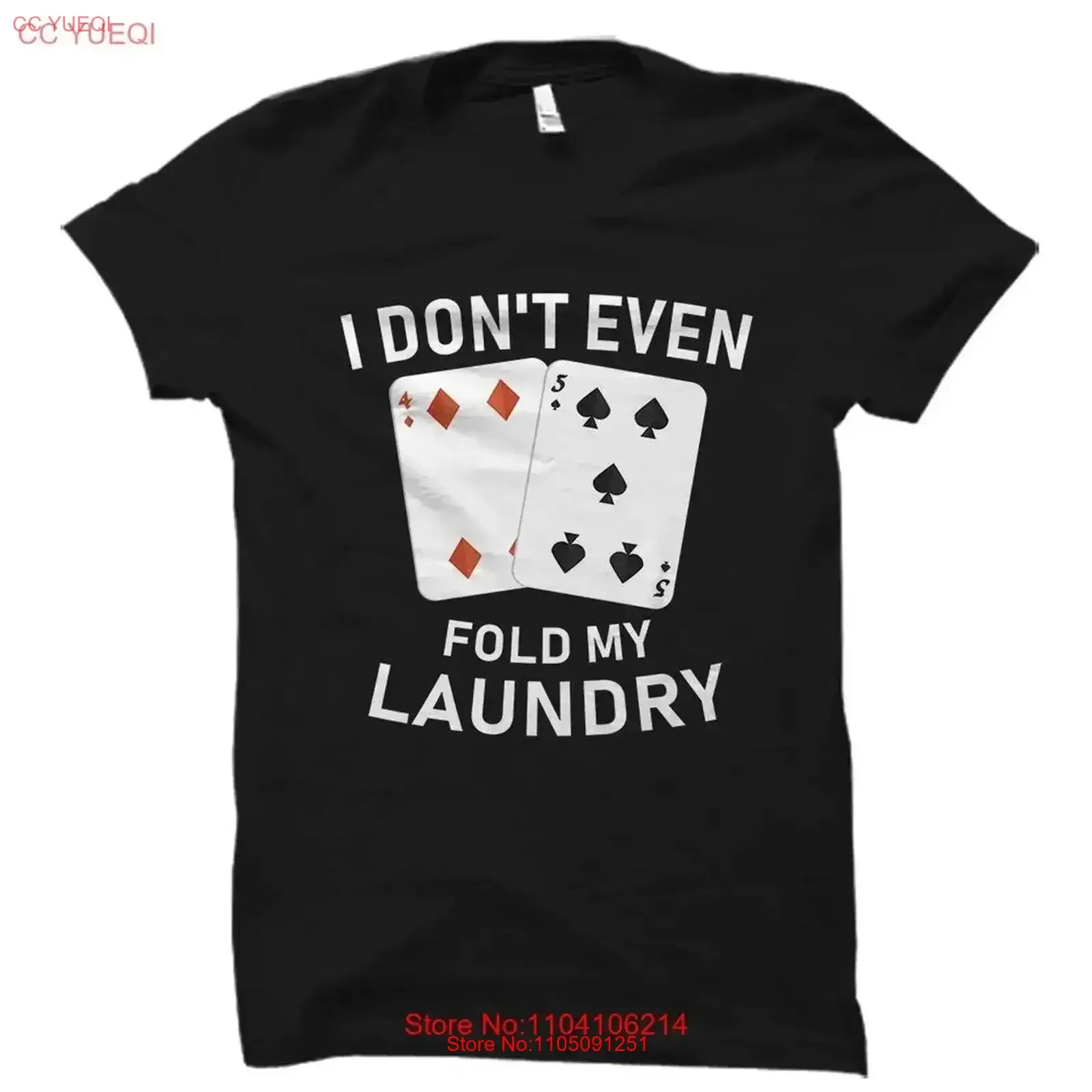 

Funny Card Player T Shirt Poker vintage Washed Casual Slightly streetwear Breathable Stylish Top For Everyday Wear fashion
