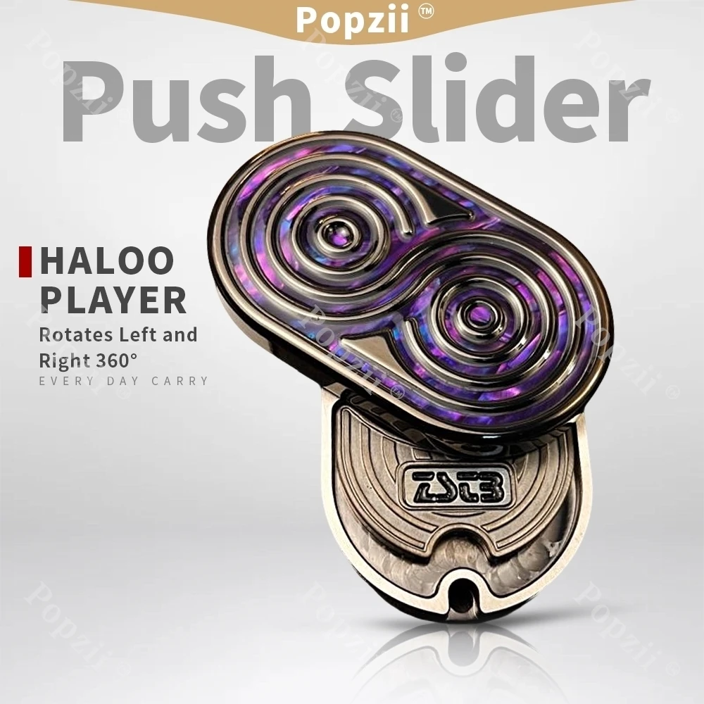 

Rotates Left and Right 360° Mechanical Push Slider Fidgeting toy Multiple Ways to Play Cool Gadget Table Ornament Anxiety Toys