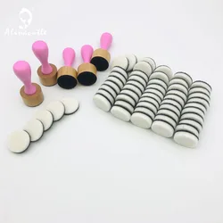 55pcs Bundle Mini Ink Blending Tool Replacement Foams for Craft Drawing Painting Art Stencils Handmade Craft Scrapbooking Stamp