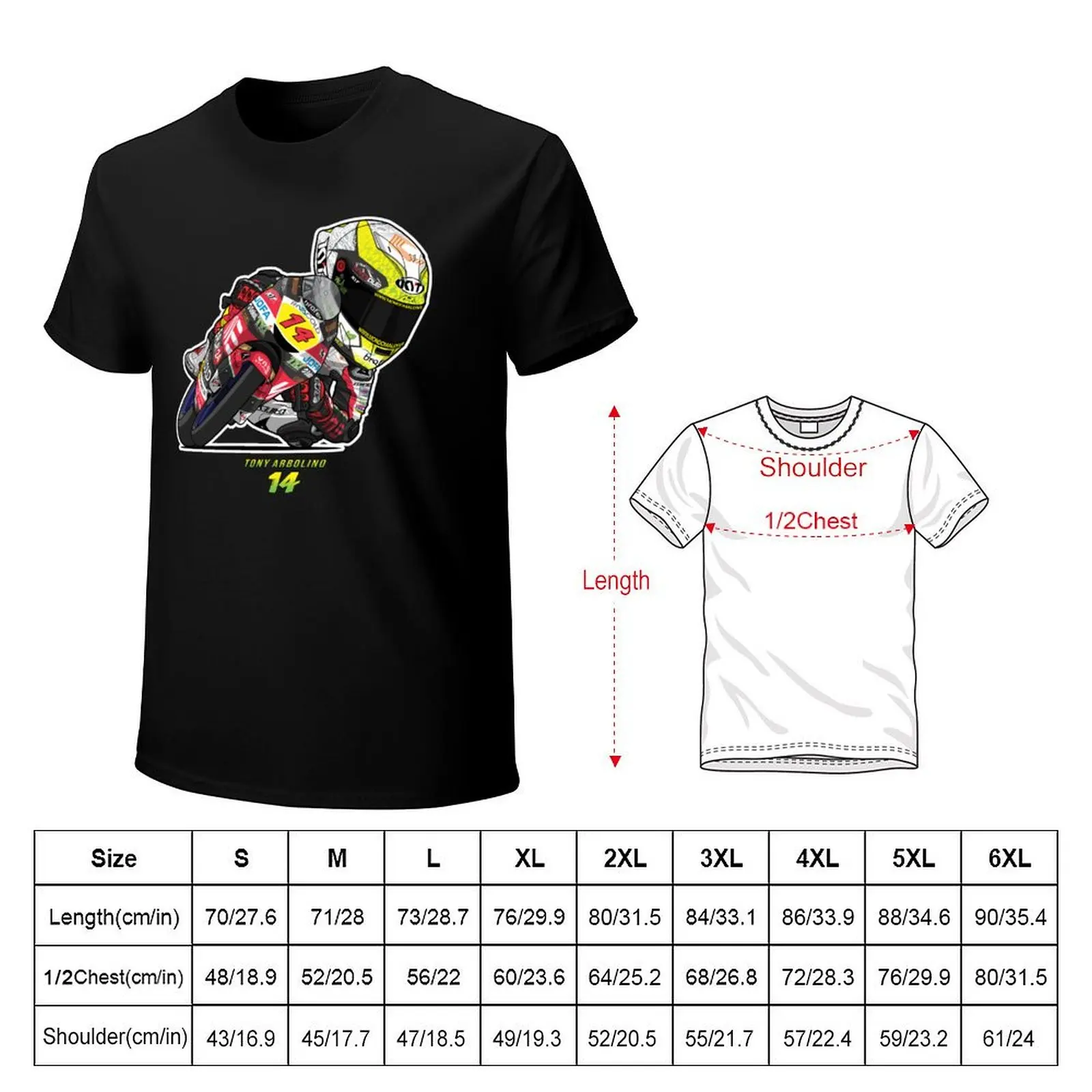 VNE SNIPERS TEAM MOTO3 - TONY ARBOLINO V - 1 T-Shirt custom shirt man clothes mens big and tall t shirts