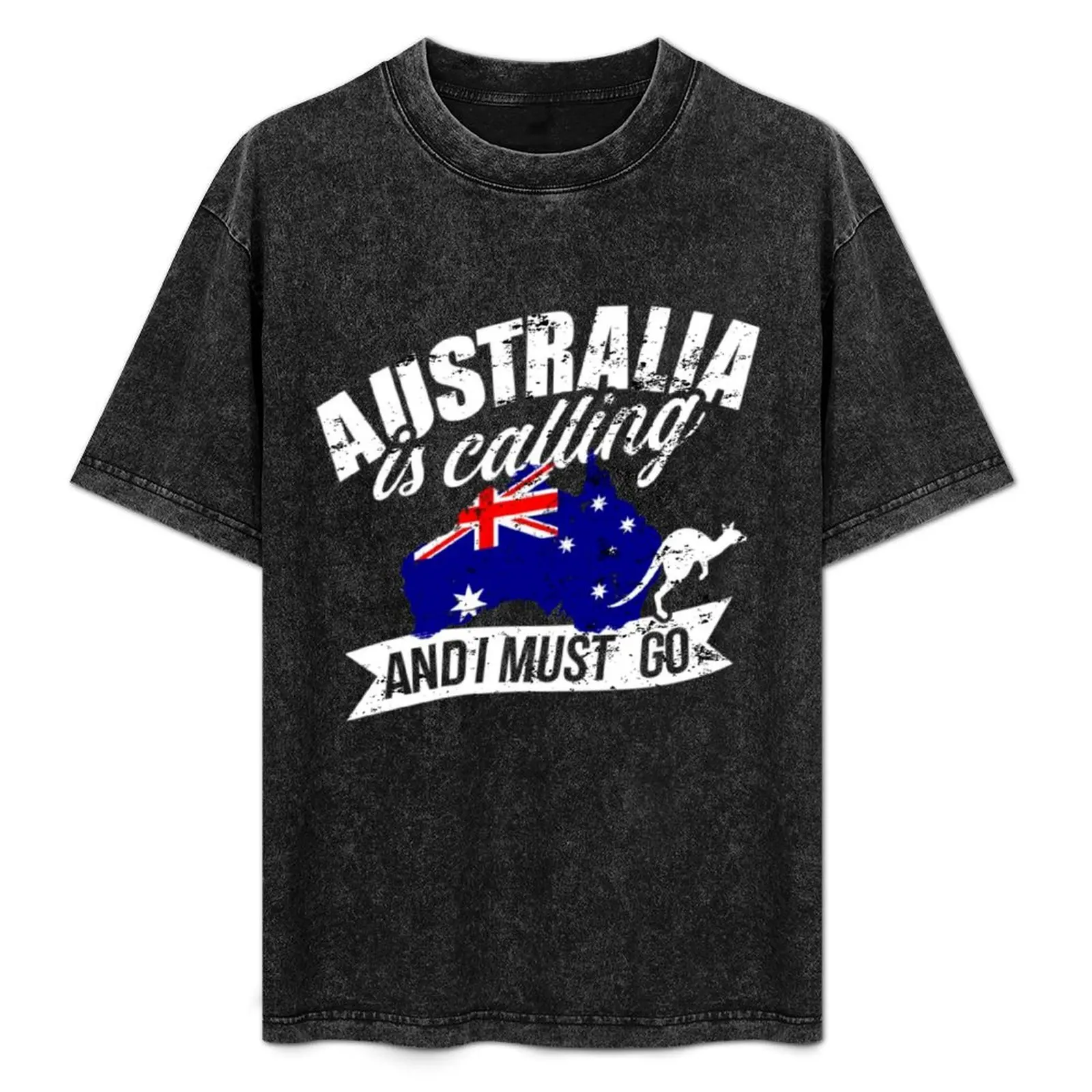 

Australia Is Calling T-Shirt Big and Tall Solid Color T-Shirt