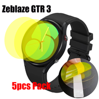 5PCS Pack Soft Film For Zeblaze GTR 3 Smart watch Screen Protector Films Ultra Thin Cover HD TPU Scratch Resistant
