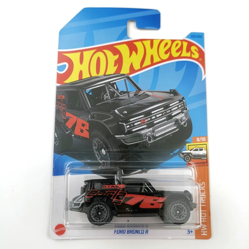 

2023-225 Hot Wheels Cars FORD BRONCO R 1/64 Metal Die-cast Model Toy Vehicles