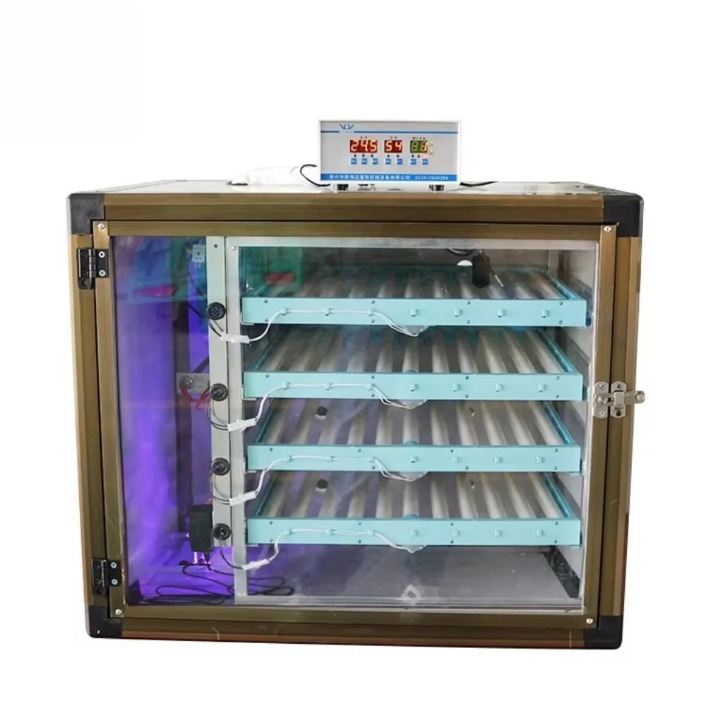 

Dual Power Supply 320 Pcs Poultry Incubators Egg Hatching Machine Parrot Eggs Automatic Incubator
