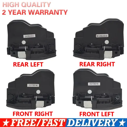 Imagen 1 del producto Para BMW X6 E60 E70 E90 OEM 51217202143 51217202146 51227202147 51227202148 Actuador de pestillo de cerradura de puerta