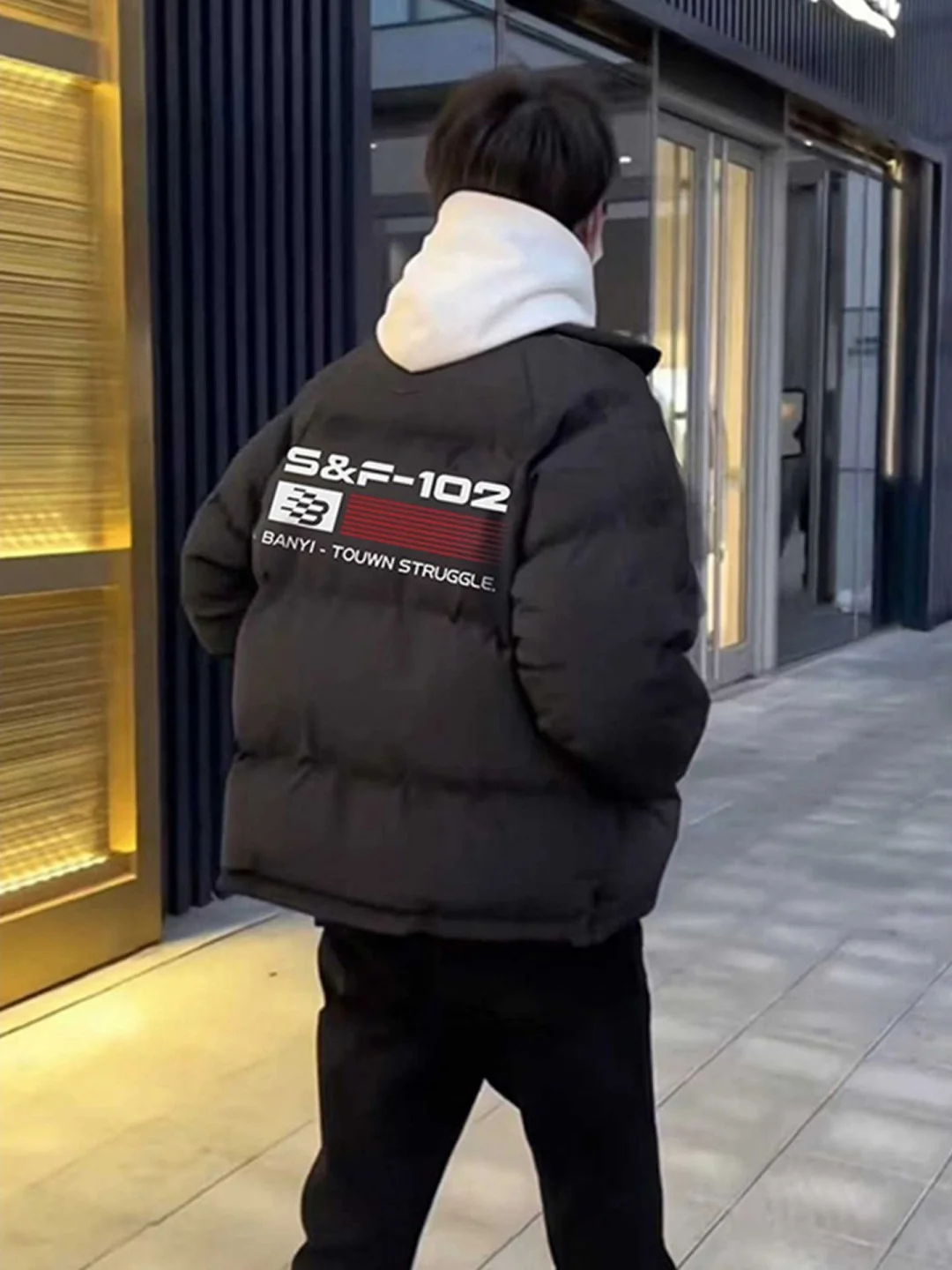 

Женская хлопковая куртка больших размеров: свободная, утепленная, теплая, с принтом, повседневная зимняя верхняя одежда, комфортная, объемная модель