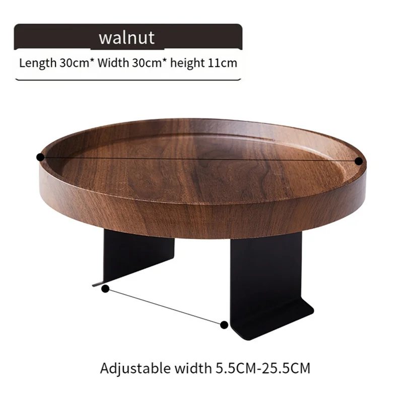 AUAU-1 PCS Sofa Table Mini Side Table Waterproof Stain Resistant Corner Table Sofa Armrest Tray