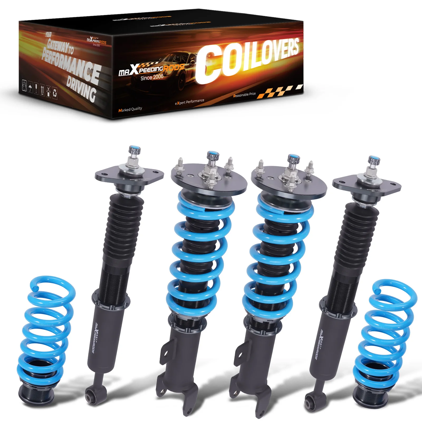 

24 Way Damper Adjustable Coilovers Kit For Challenger / Charger RWD 2011-2022