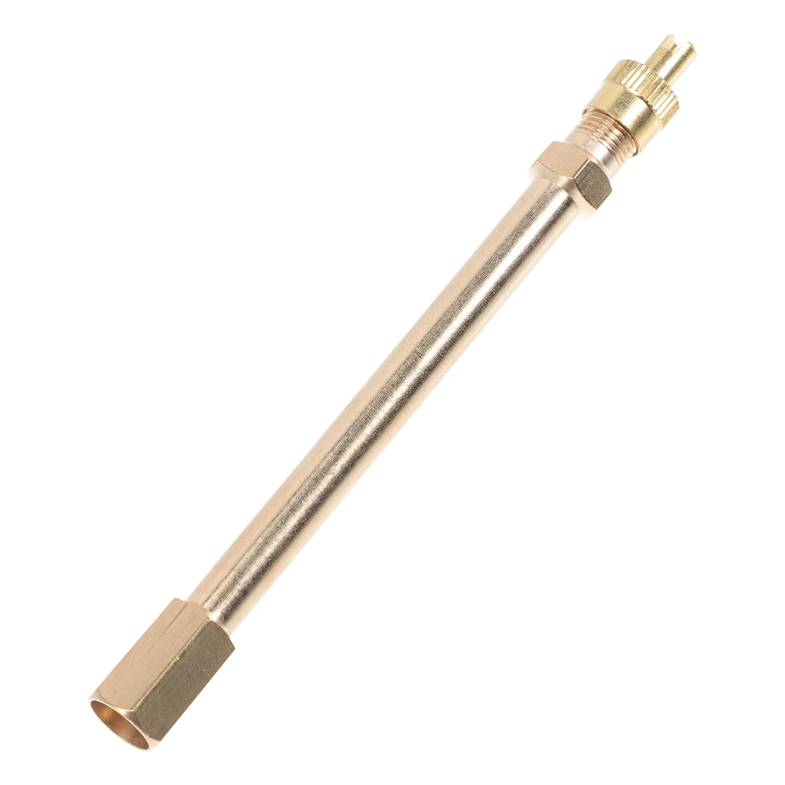 

Universal Tire Valves Extension Adapter for Bicycles Motorcycles RVs Premium Brass Easy Install Yellow Stem Valve Stem Fitting
