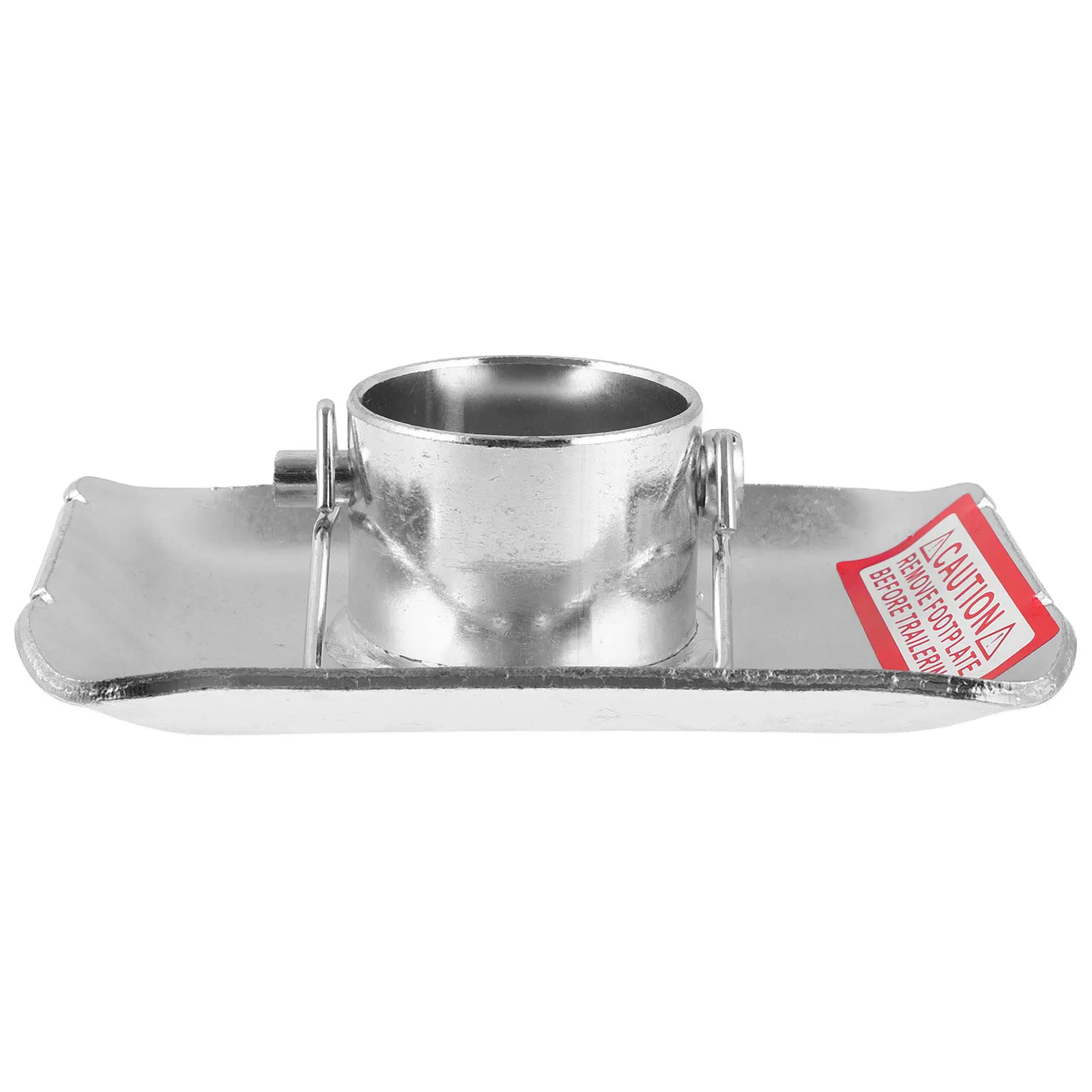 

Trailer Jack Foot Plate Detachable Sturdy Base for A-Frame Trailers Electric Tongue Jack Foot Pad Safety Pin Camper Accessories